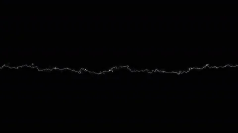 White horizontaд slow living lighting (black background)  Stock Footage 64849341