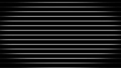 White horizontal line pattern seamless loop animation with open close motion. Stock Footage 336330140