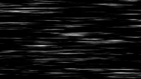 White horizontal lines moving on black background. Anime speed lines. Abstract Stock Footage 314198094