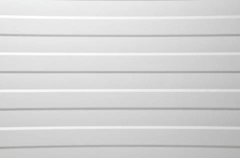 White horizontal panel wall texture minimal background with copy space Stock-Fotos