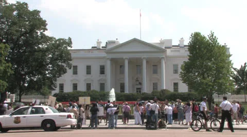 WHITE HOUSE Stock Footage 27144075