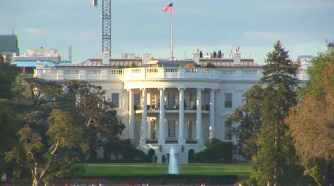 The White House Stock Footage 40684655