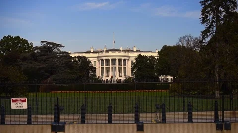 White house Stock-Footage 97892767