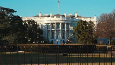 The White House Stock Footage 141153584