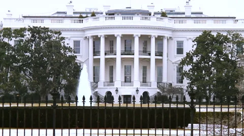 The White House with GAMMA  Filter Vídeo Stock 62814507