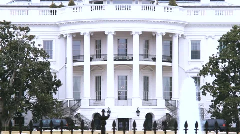 The White House with GAMMA  Filter Vídeo Stock 62814550