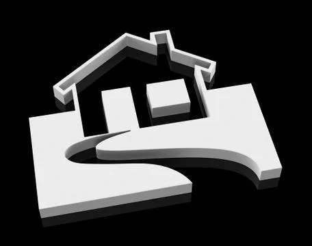 The white house Stock Illustration