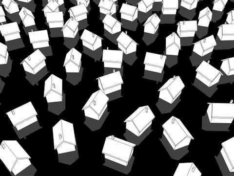 White house Stock Illustration