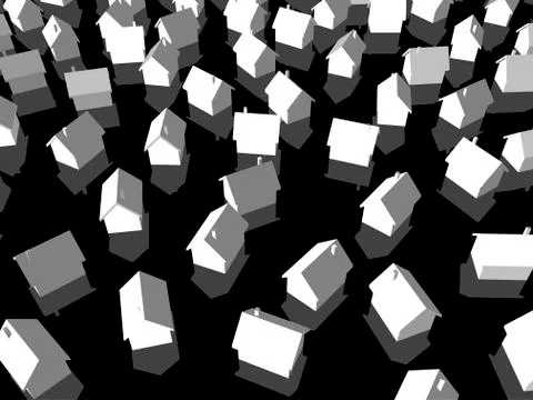 White house Stock Illustration