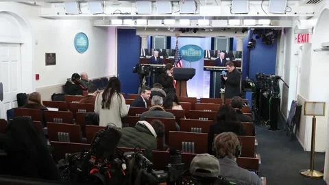 White House makes final preparations for Trump's State of the Union address, Was Stock-Footage 329585699