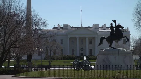 White House overview Stock Footage 75051976