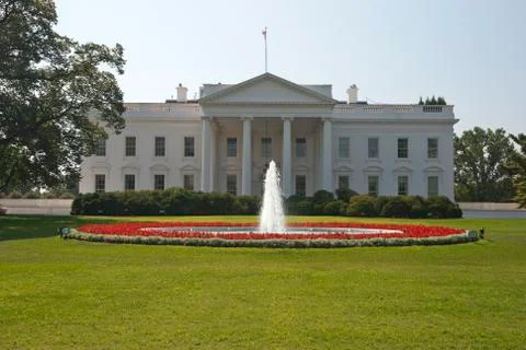 The white house Stock Photos