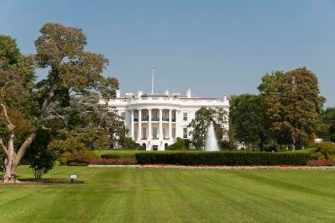 The white house Stock Photos