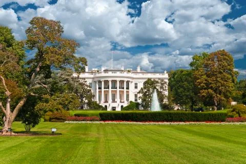 The white house Stock Photos