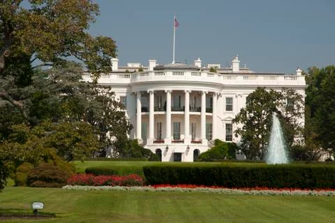 The white house Stock Photos