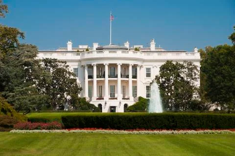 The white house Stock Photos