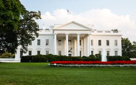 The White House Foto stock