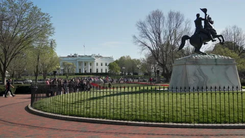 White House Spring 5 8K Vídeos de archivo 237714175