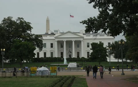 White House Timelapse 4k several views Video stock 42234852