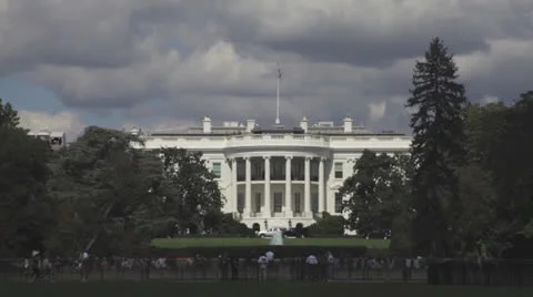 White House Timelapse Vídeos de archivo 23497124