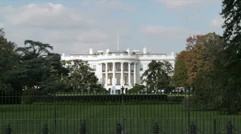 The White House, Washington DC Stock Footage 10793287