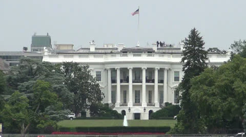 White House, Washington, DC Video stock 24693982