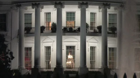 The White House in Washington D.C. Stock Footage 42147742