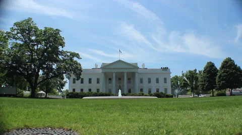 White House Washington DC Stock Footage 50158273