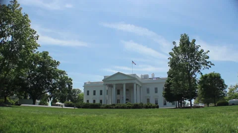 White House Washington DC Stock Footage 50158427