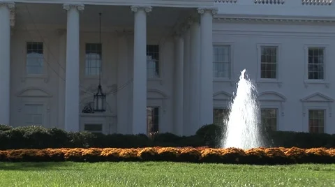 White House in Washington DC 스톡 동영상 50984504