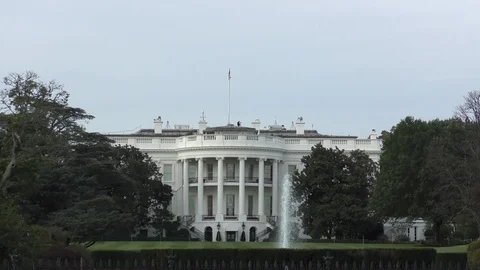 White House Washington DC Stock Footage 99512207