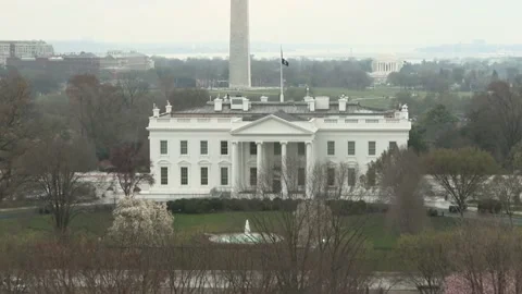 The White House in Washington DC Video stock 235926312