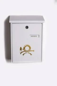 White idea box for suggestions Stock Photos