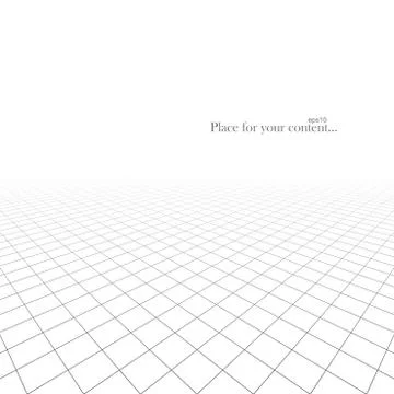 White infinity background. 库存插图