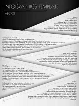 White infographcs 스톡 일러스트