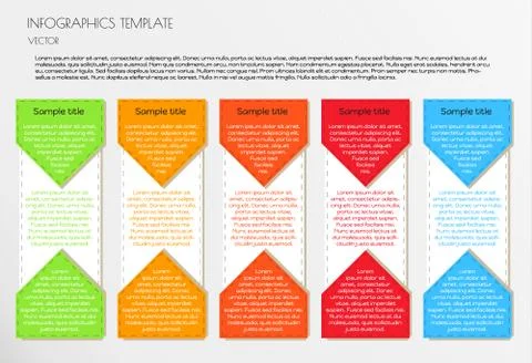 White infographic 스톡 일러스트