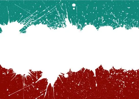 White ink splashes with space for text background Stock Illustration