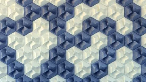 White interior background, texture. 3d illustration, 3d rendering. イラスト素材