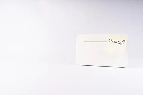 White internet wireless router featuring a yellow sticky note with the hand.. Fotos Stock