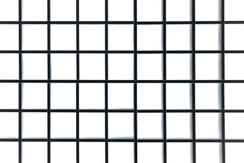 White Ironwork Pattern on black background, texture Stock Photos