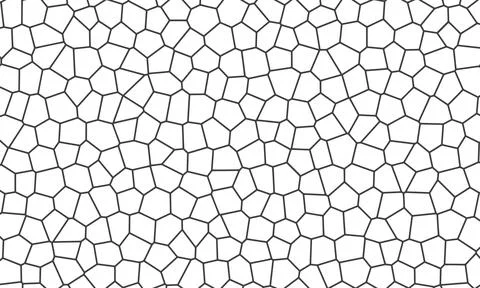 White irregular stone mosaic seamless geometric background. Stock Illustration