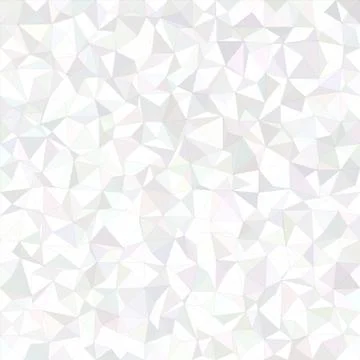 White irregular triangle mosaic background design Stock Illustration