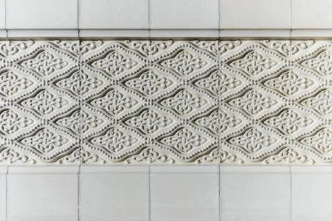 White islamic arabic pattern Stock-Fotos