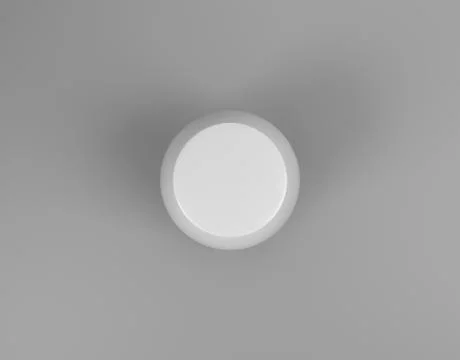 White Jar cap on sphere top view Stock-Illustration
