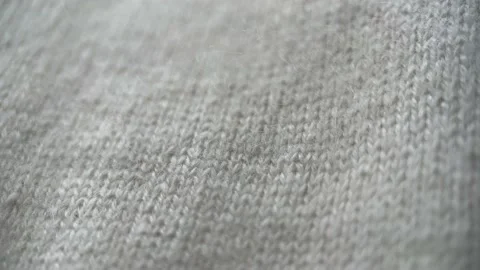White Knitted Fabric Texture Slider Shot Stock Footage 234438631