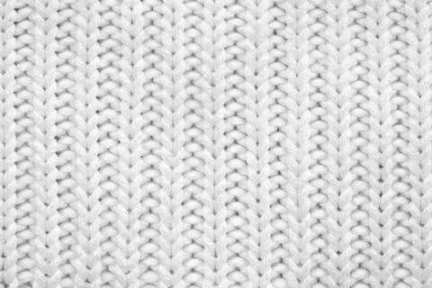 White knitted texture and background. Stock-Fotos