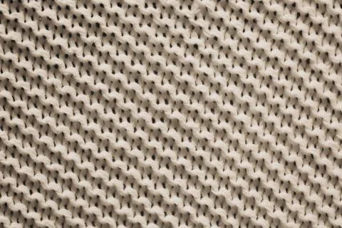 White knitted texture macro Stock Photos