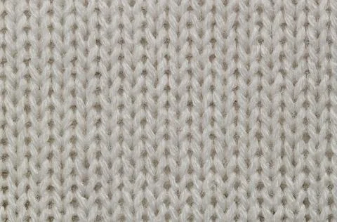 White knitting wool texture for pattern and background Stock Photos