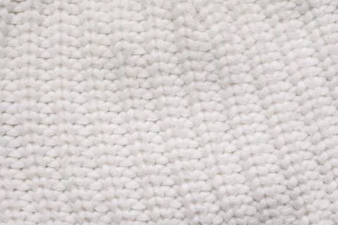 White knitwear pattern Stock Photos