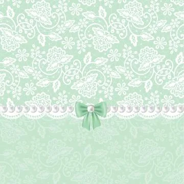 White lace Stock Illustration